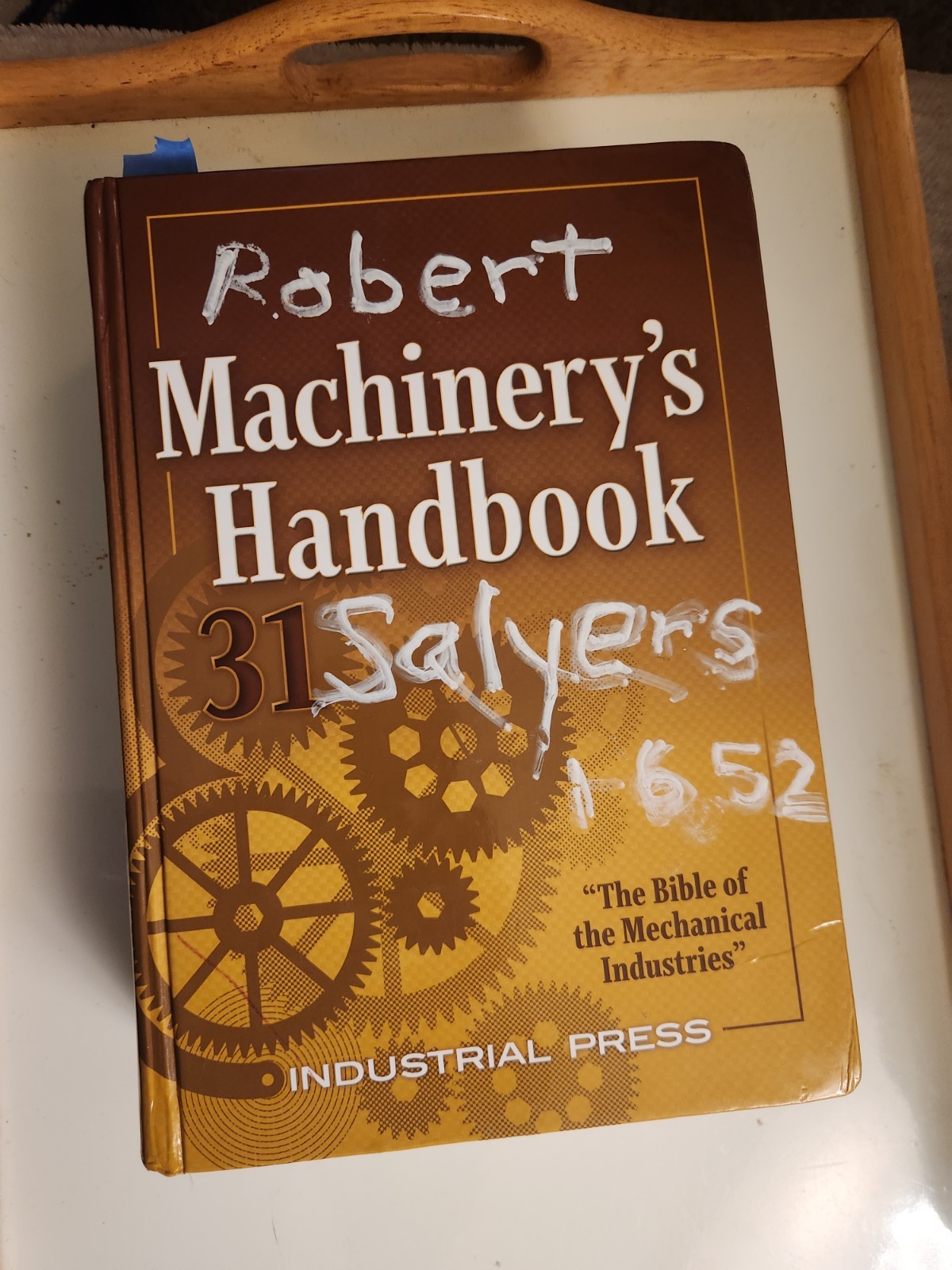 Machinery’s Handbook 31st Edition Hardcover Industrial Press Machinist Manual