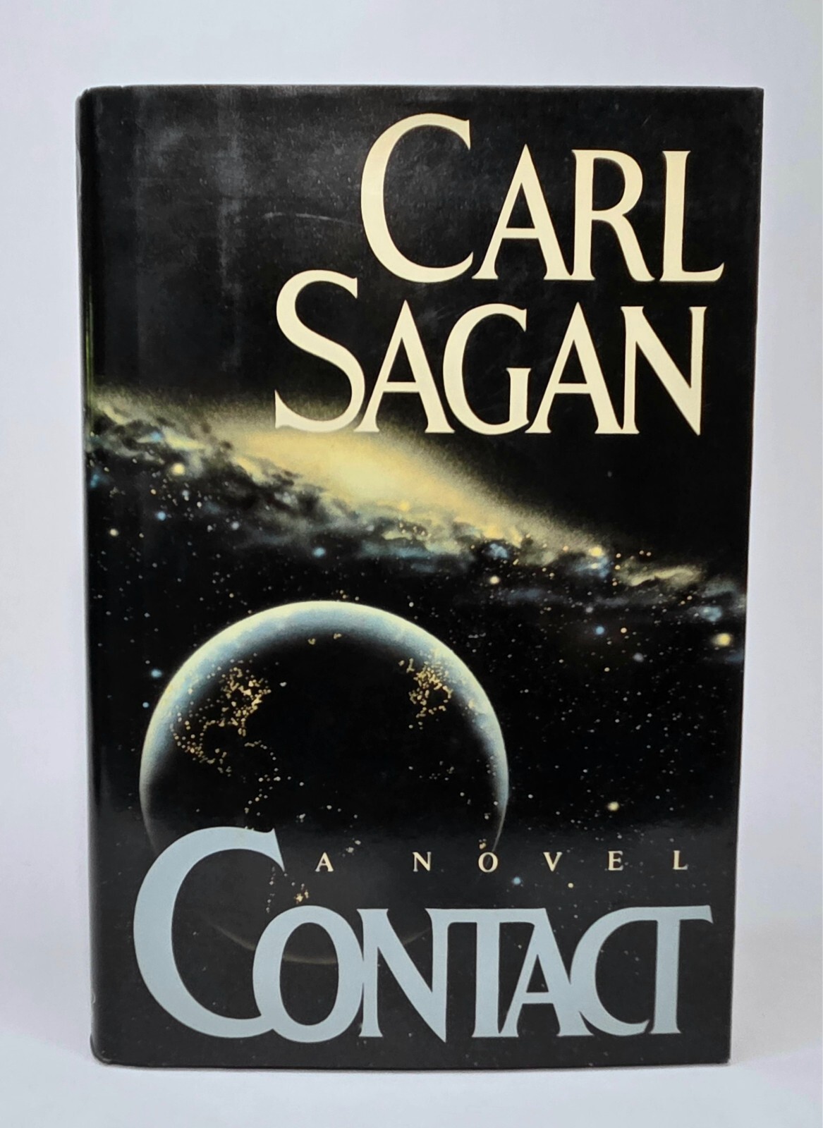 Contact by Carl Sagan 1985 First Edition First Print HC$DJ Fine Clean Condition