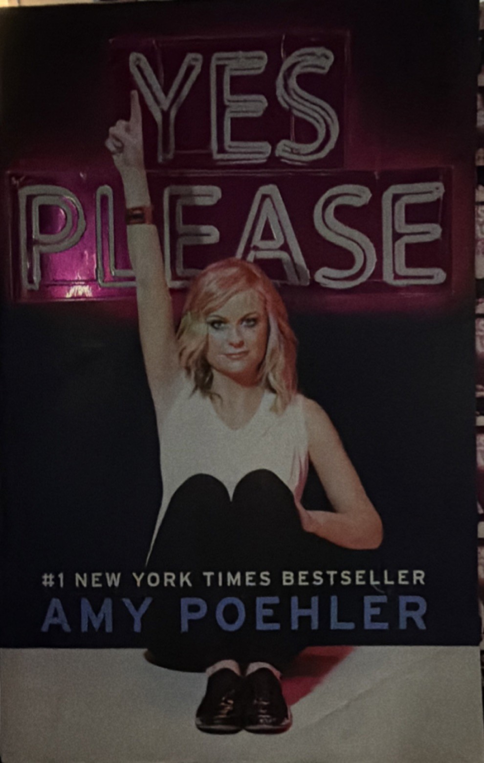 Amy Poehler Hardcover Yes Please Dey St. 2014 First Edition Memoir Dust Jacket
