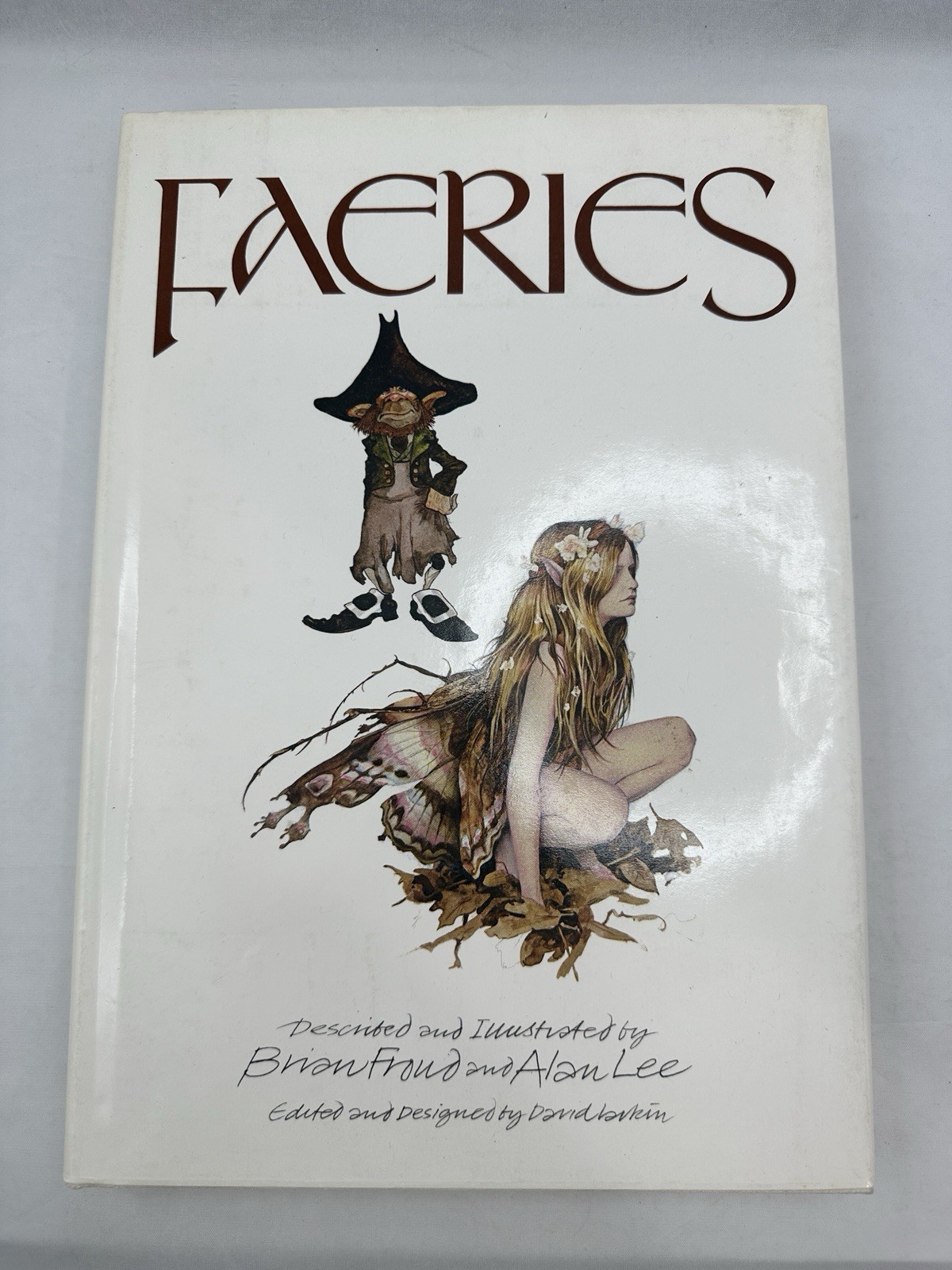 Faeries Brian Froud Alan Lee 1978 Harry N. Abrams HC w/ Dust Jacket Fantasy Art