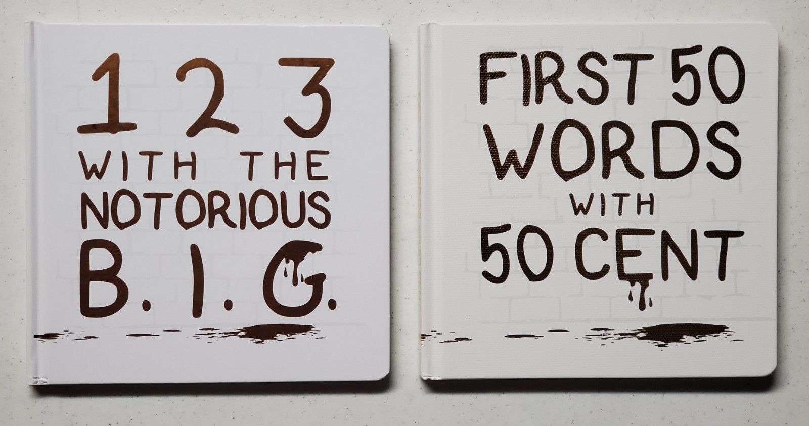 First 50 Words With 50 Cent / 1 2 3 With The Notorious B.I.G. Children’s Books