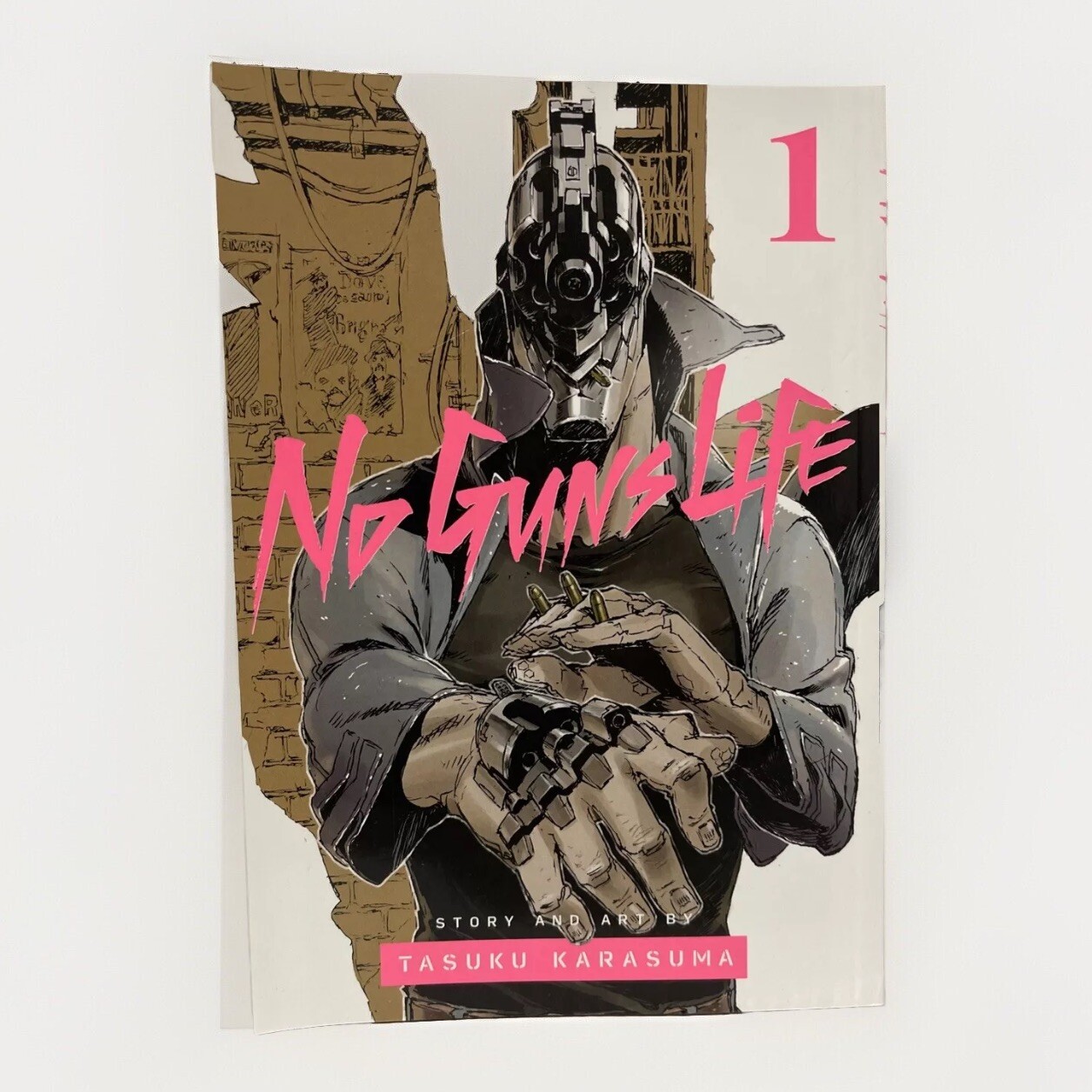 No Guns Life Volume 1 by Tasuku Karasuma Paperback 2019 Manga Anime Viz