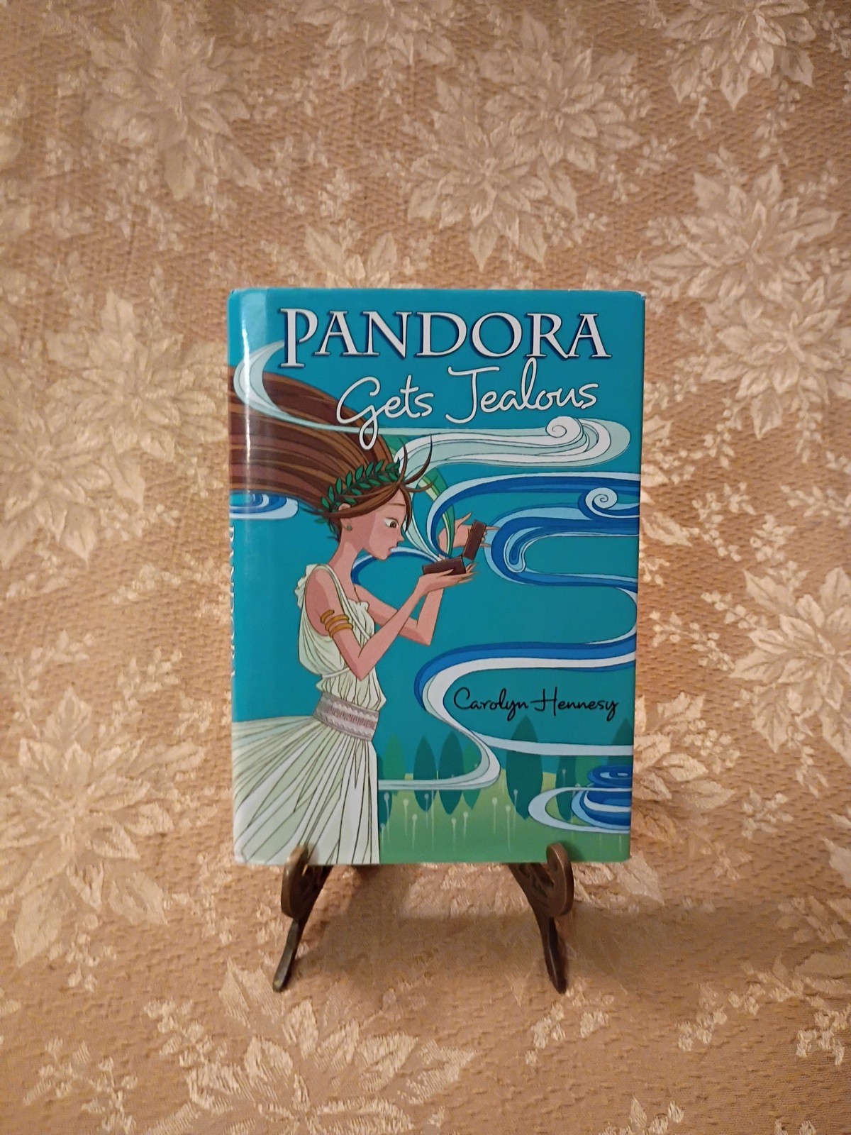 2008 Pandora Gets Jealous Carolyn Hennesy 1st US Edition Hardcover DJ Book