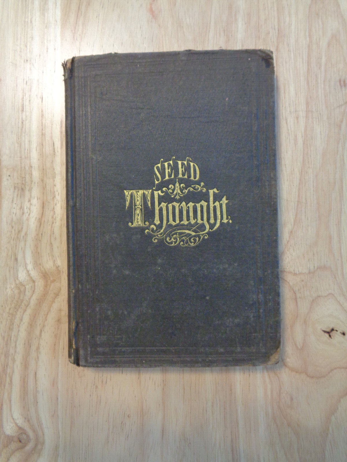 Seed Thought: Doctrine & Devotion by George C Robinson 1863 HC