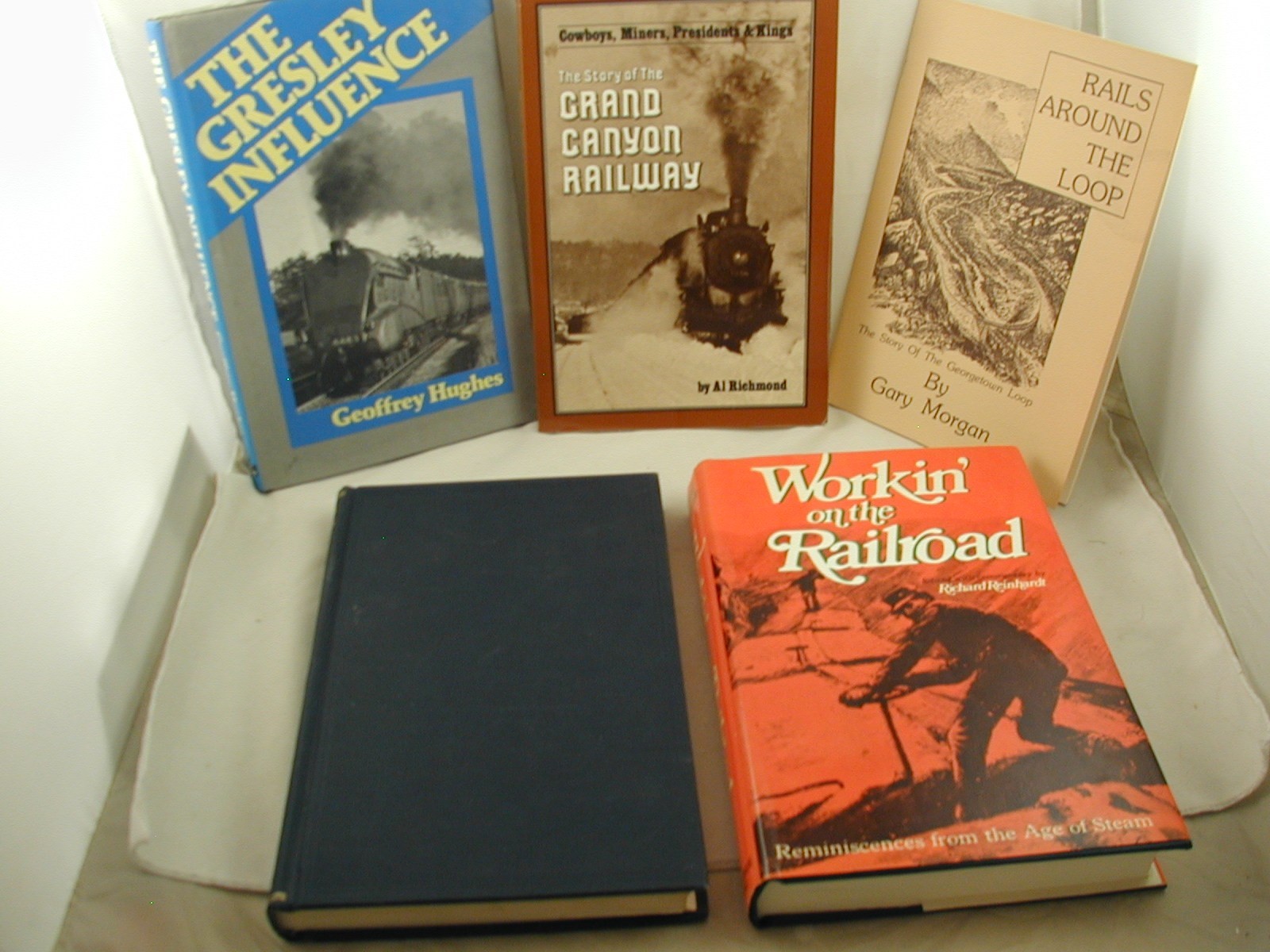 Railroad History 5 Books Grand Canyon Steam Stories Georgetown Loop Gresley