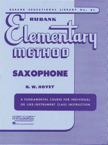 RUBANK ELEMENTARY METHOD SAXOPHONE (Rubank Educational Library) – GOOD