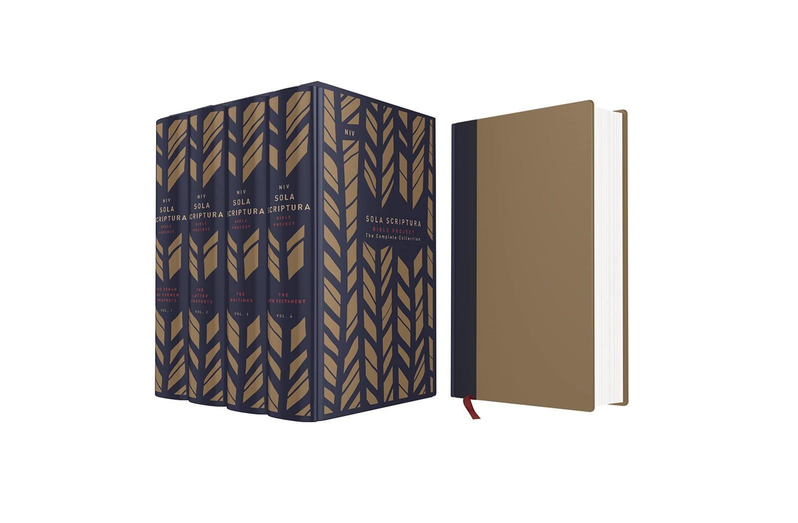 NIV, The Sola Scriptura Bible Project: The Complete Collection, Cloth over B…