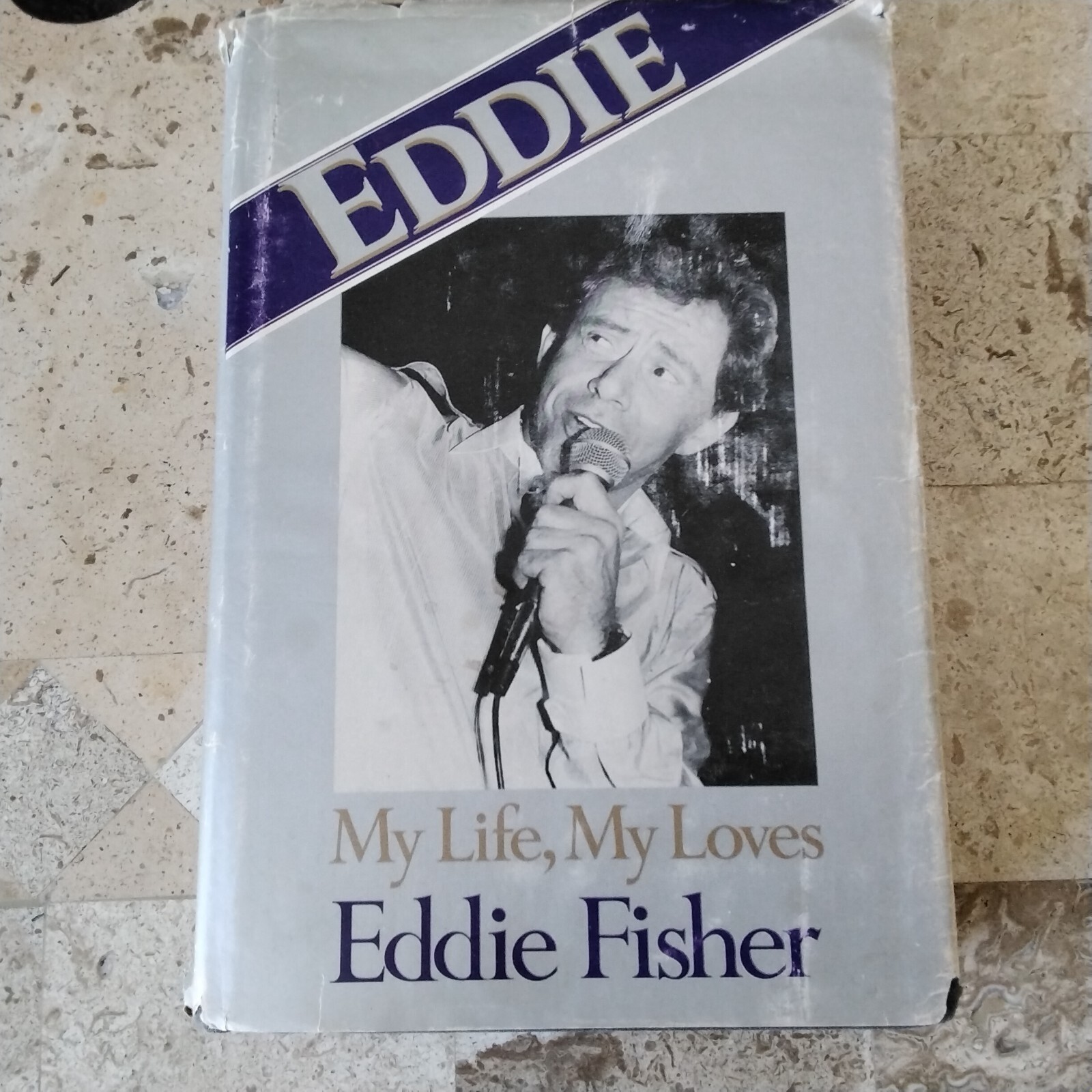 Eddie Fisher Autobio Singer Debbie Reynolds Liz Taylor Burton Women Photos HC/DJ