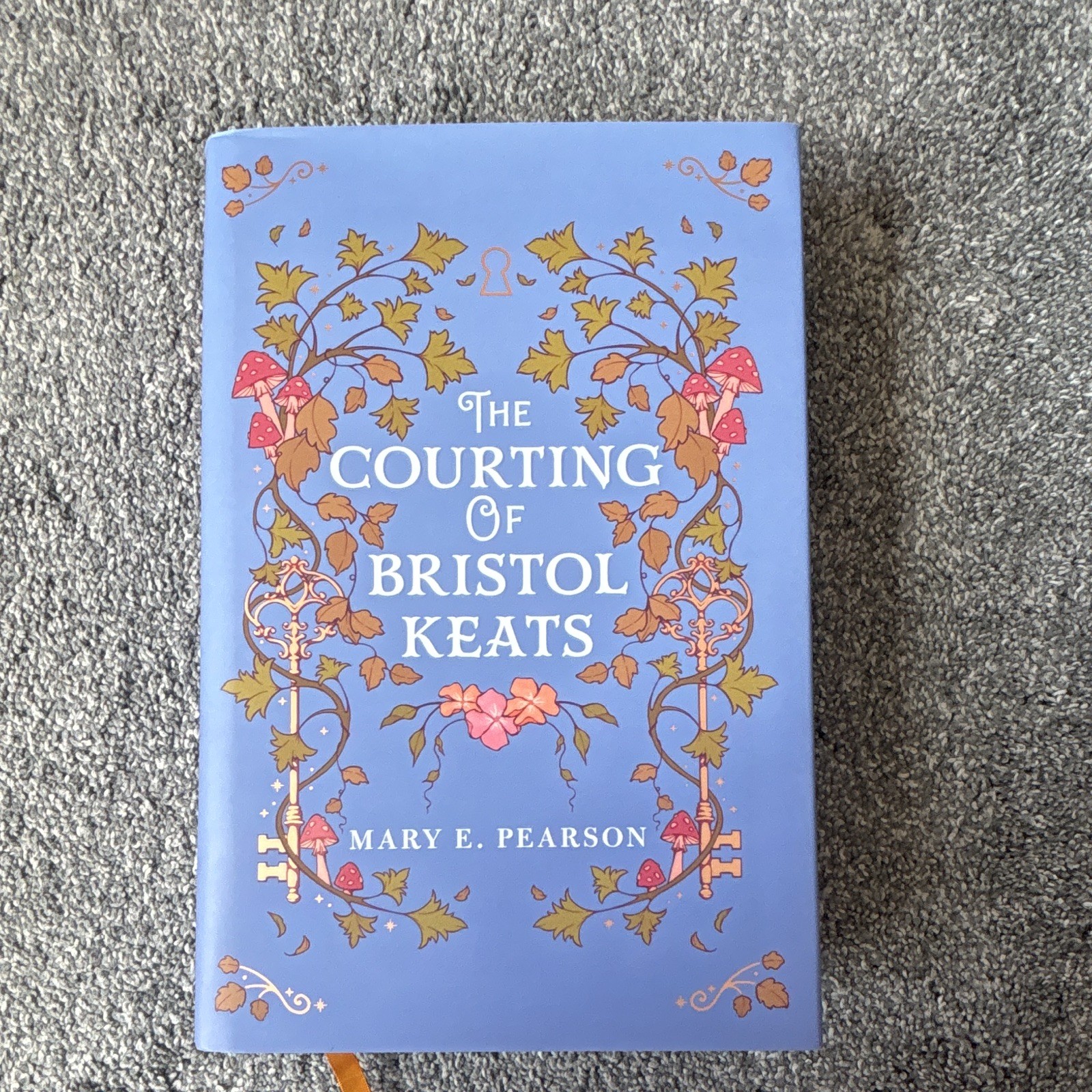 Mary E. Pearson The Courting of Bristol Keats FairyLoot Exclusive Signed HC