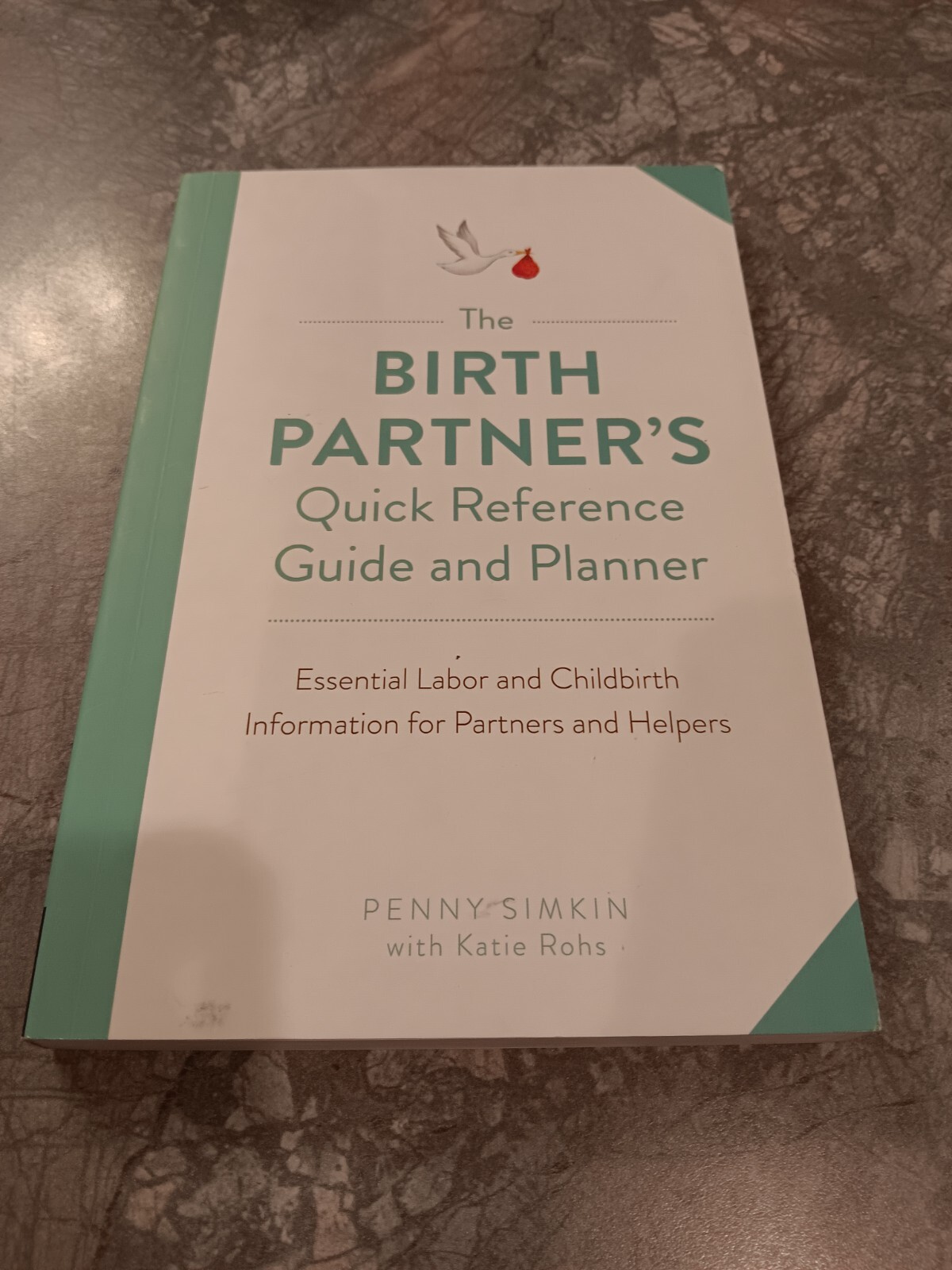 The Birth Partner’s Quick Reference Guide and Planner- Brand New Paperback