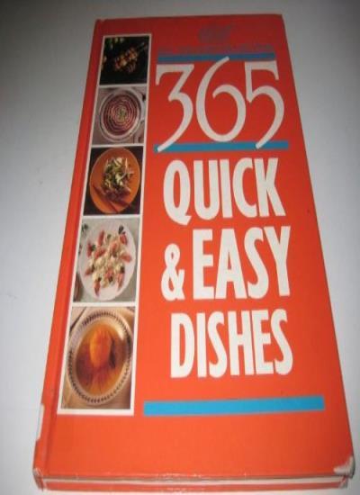 365 Quick and Easy Dishes By Ebury Press