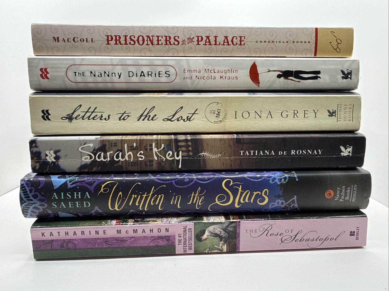 Women’s Fiction / Historical Fiction Book Lot – 6 Books