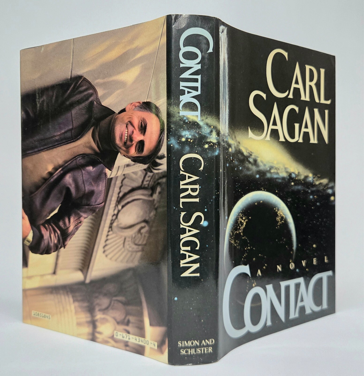 Contact by Carl Sagan 1985 First Edition First Print HC$DJ Fine Clean Condition