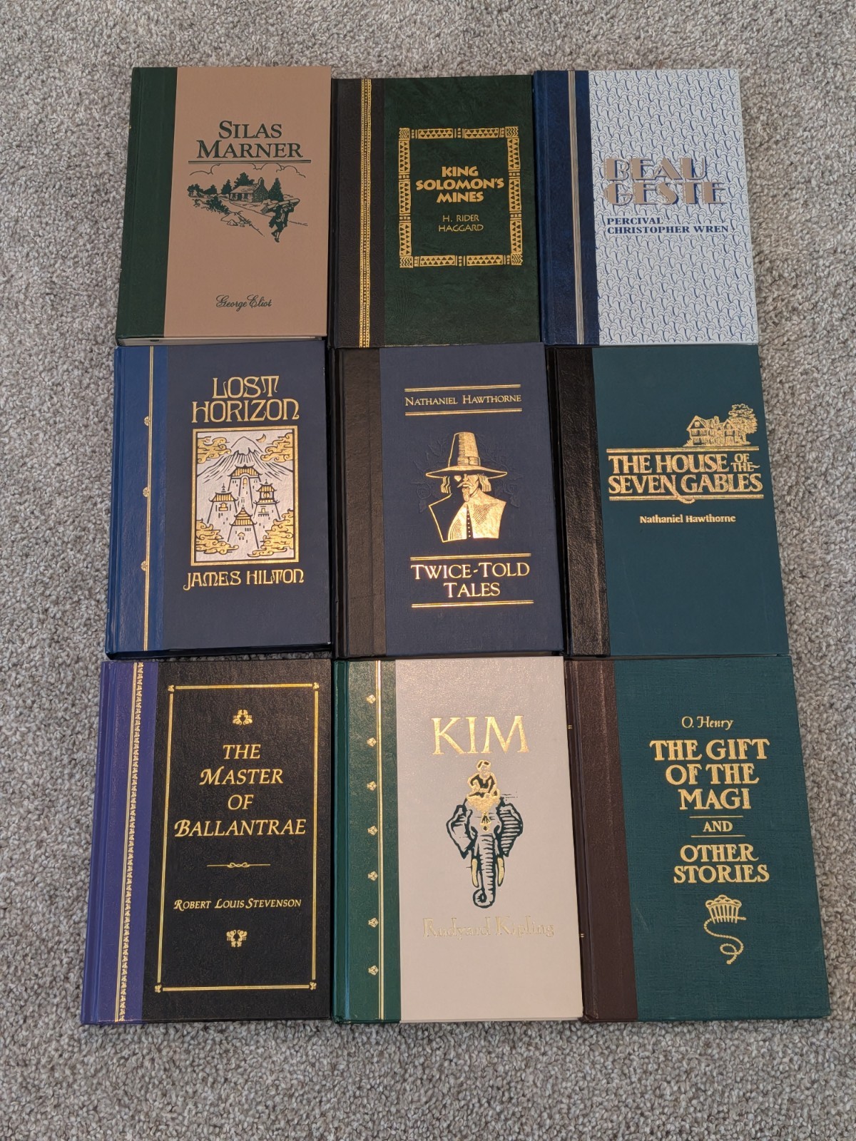 Readers Digest Classic Novels Lot Of 9 Hardcover Books – FREE SHIPPING !