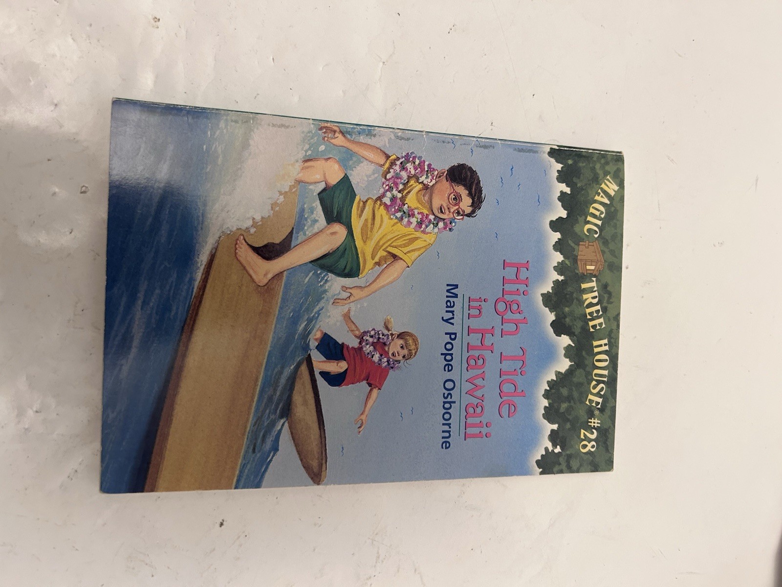 High Tide in Hawaii by Mary Pope Osborne (2003, Trade Paperback)