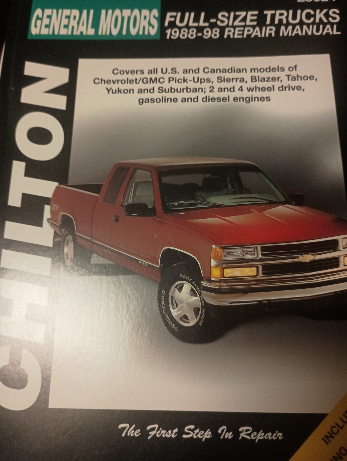 General Motors Full Size Trucks 1988-98 by Haynes (1999, Trade Paperback) E2