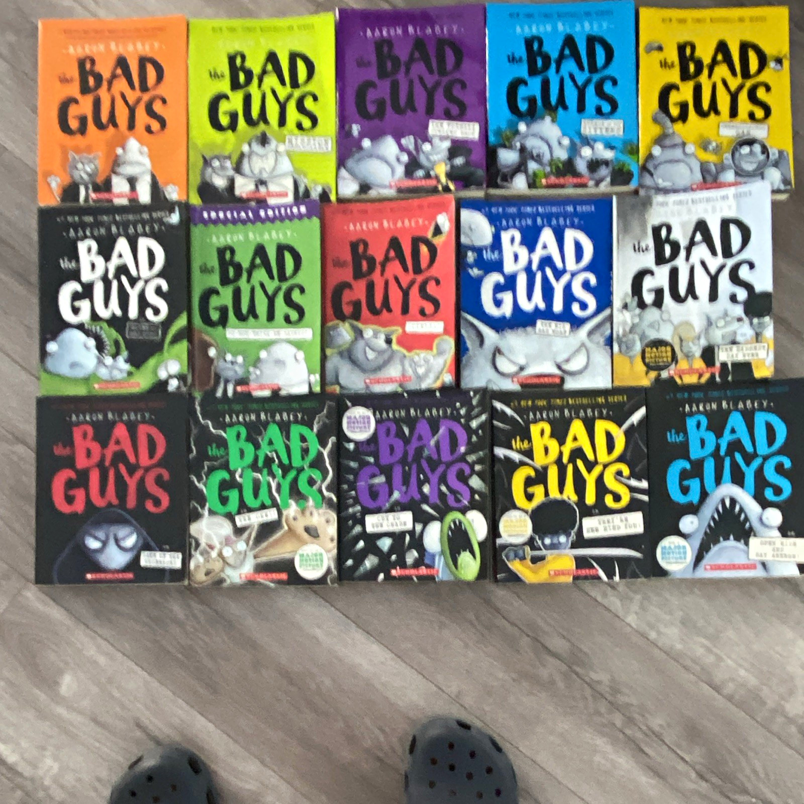 Aaron Blabey The Bad Guys Paperback Book Lot 15 Books Illustrated Scholastic