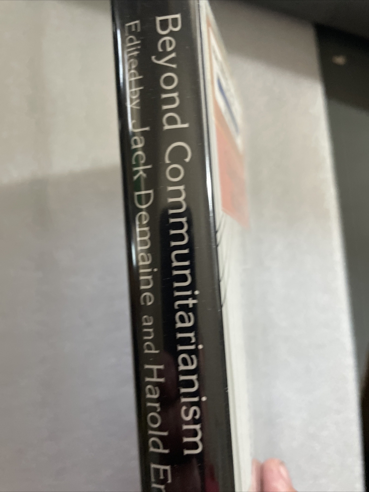 Beyond Communitarianism: Citizenship, Politics and Education Jack Demaine