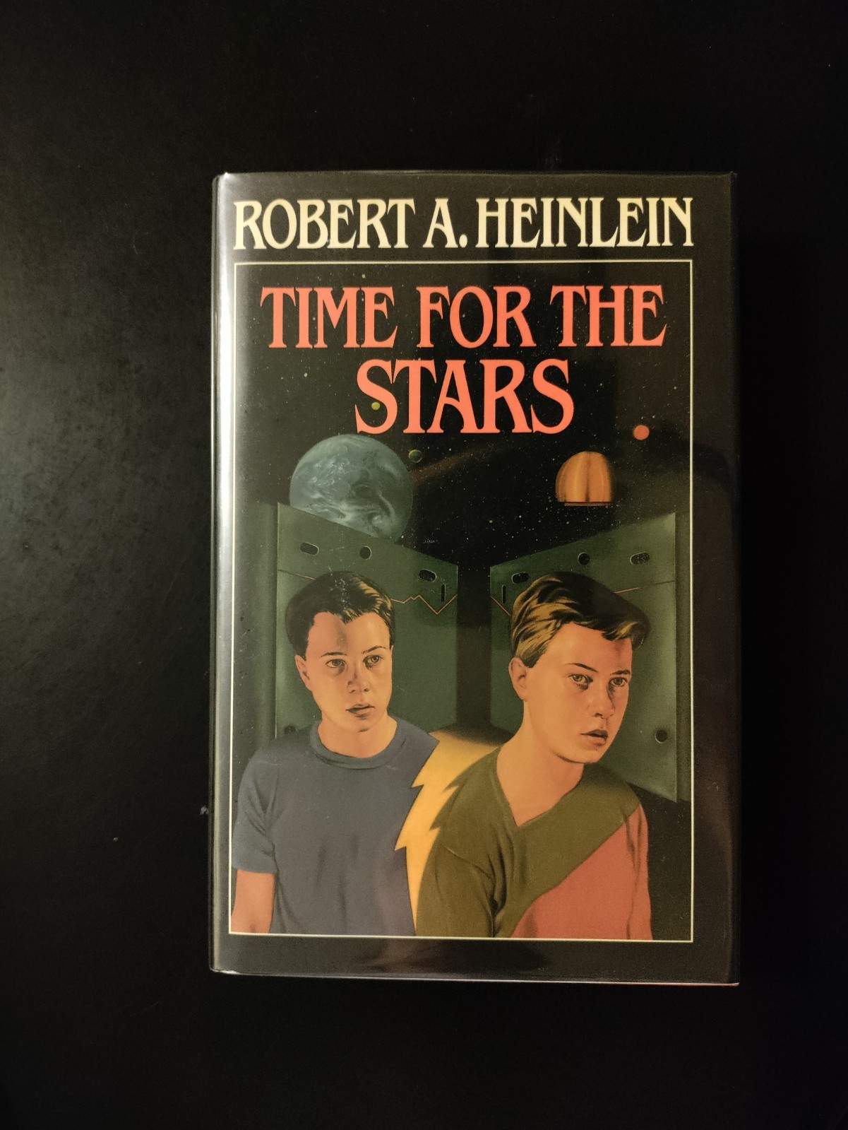 Time for the Stars by Robert A. Heinlein 1990 HCDJ First Edition Thus/1st Print