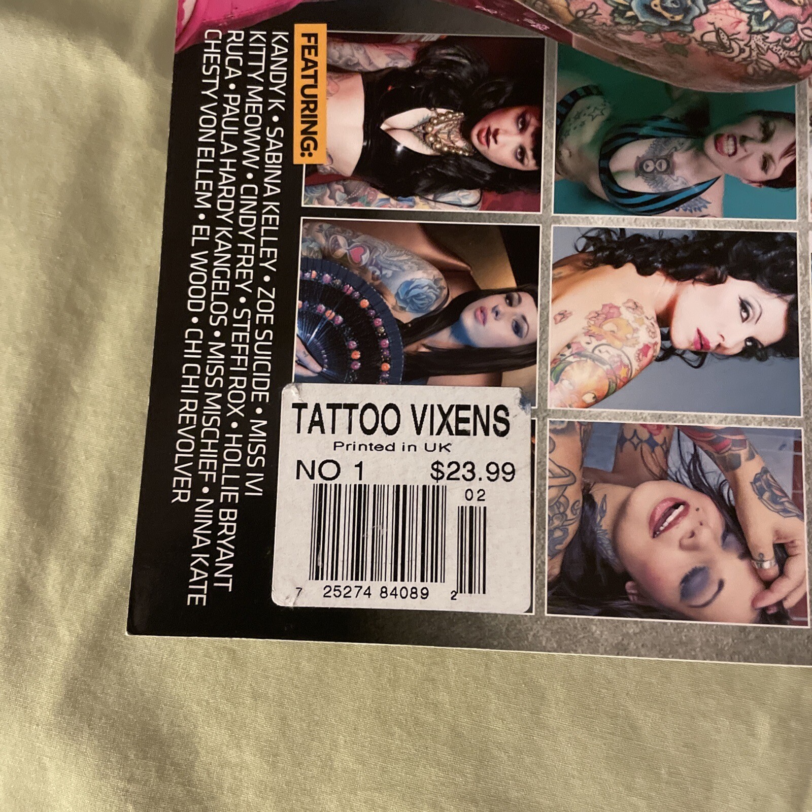 Tattoo Vixens – From the Publishers Of SkinDeep – 1st Edition January 2010