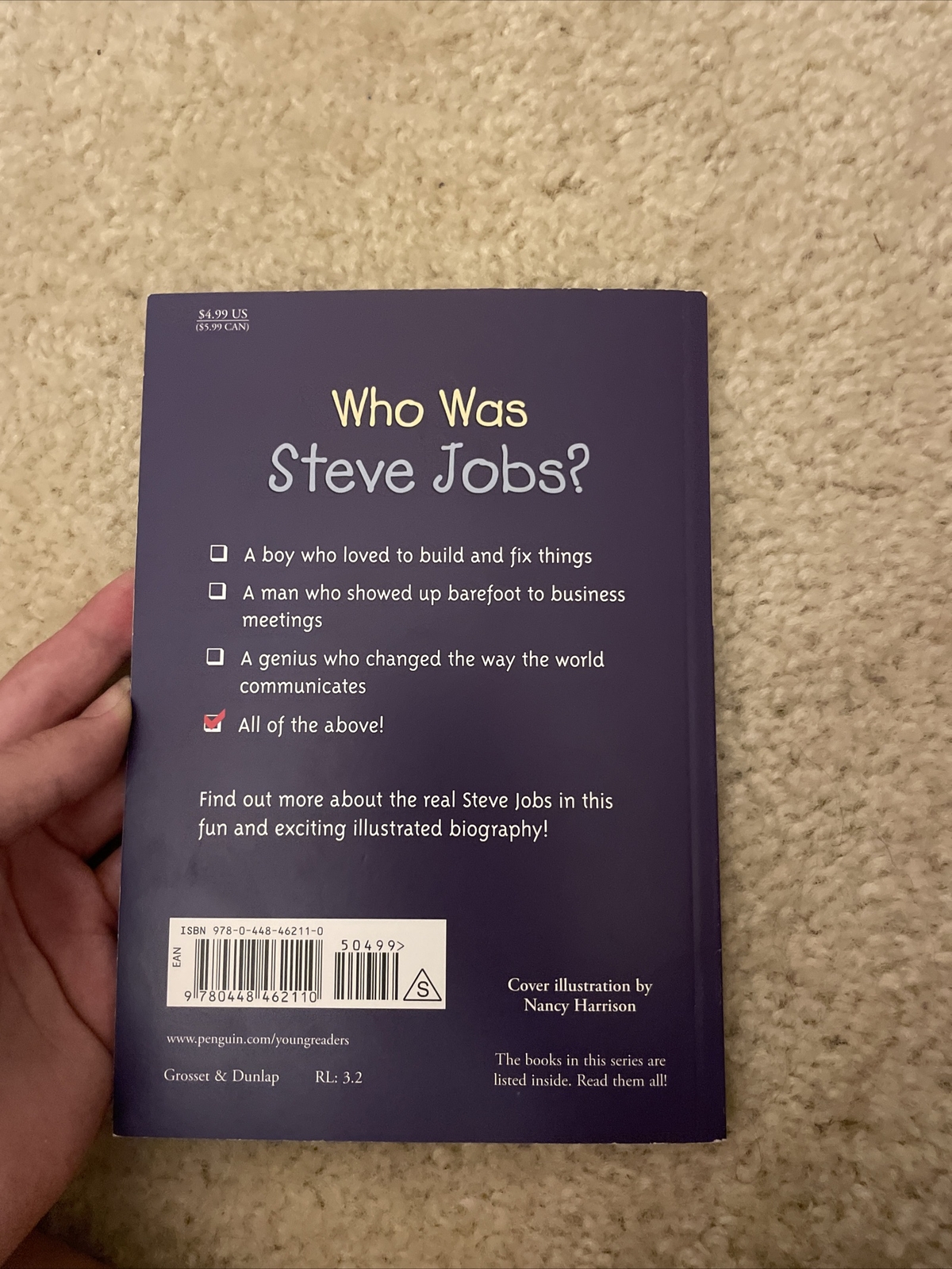 Who Was… ? Ser.: Who Was Steve Jobs? by Pamela D. Pollack and Meg Belviso…