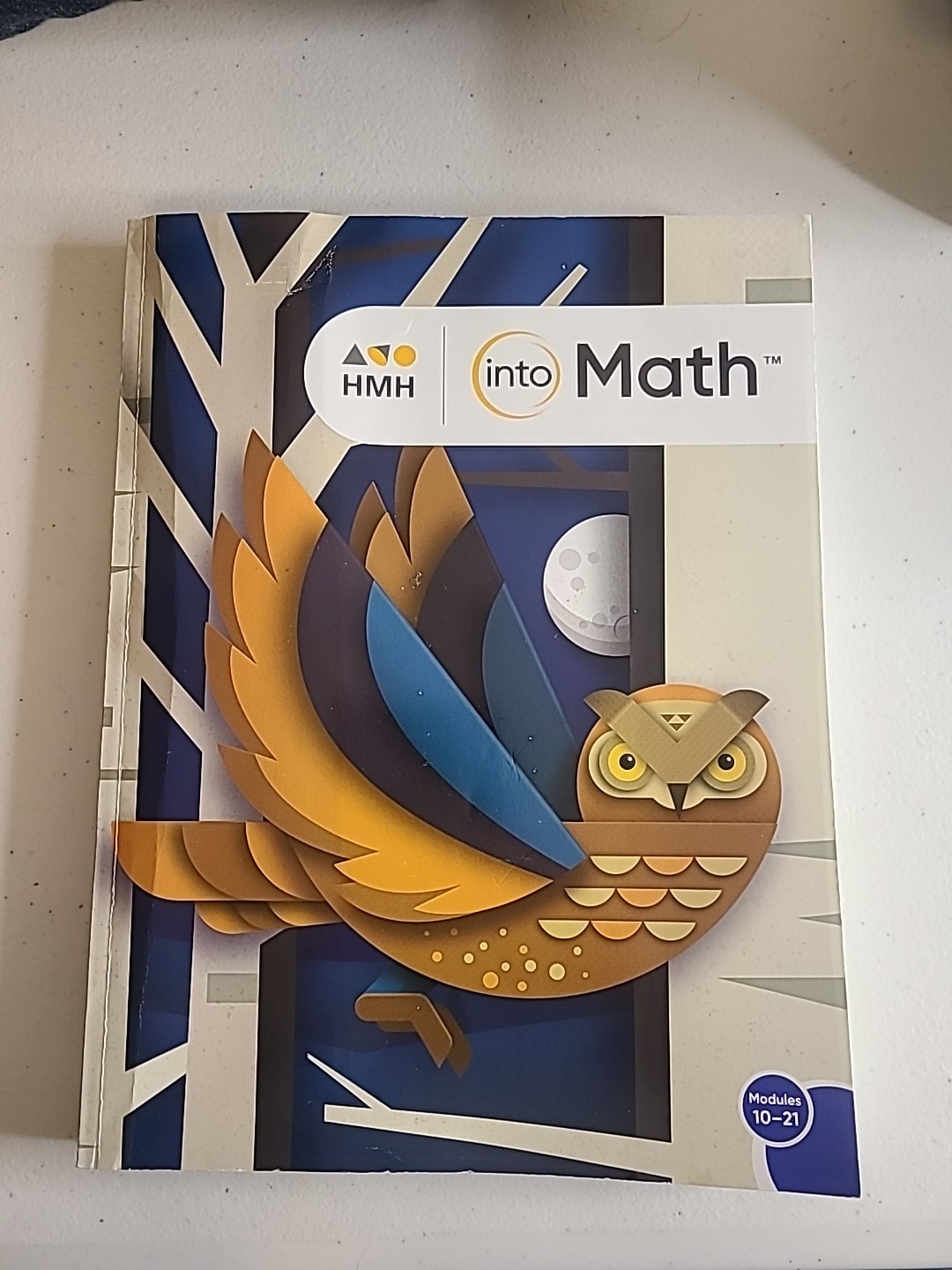HMH: into Math Student workbook Grade 4, Modules 10 – 21 – Paperback – GOOD