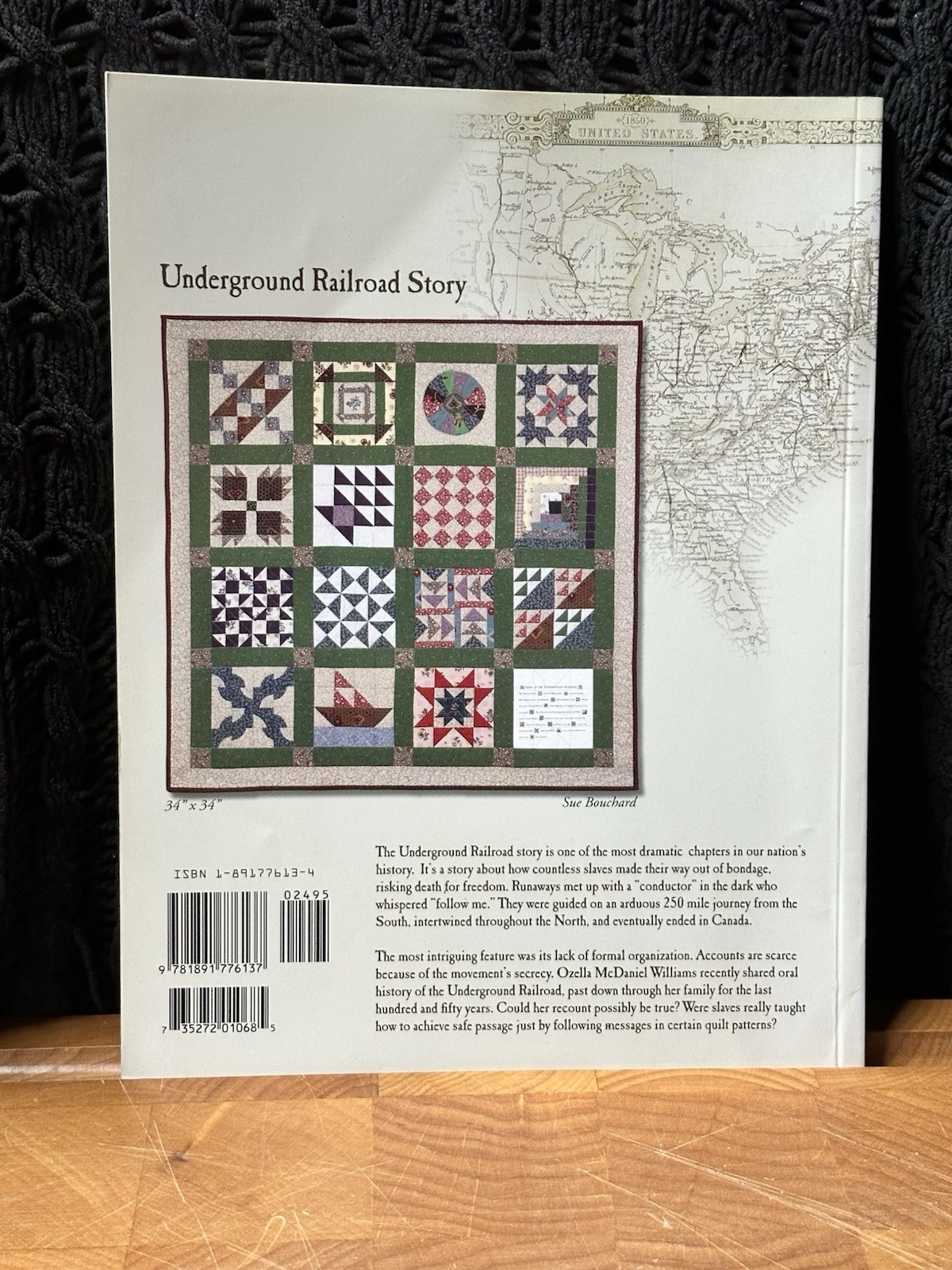 Quilt In A Day: Underground Railroad Sampler – by Eleanor Burns & Sue Bouchard