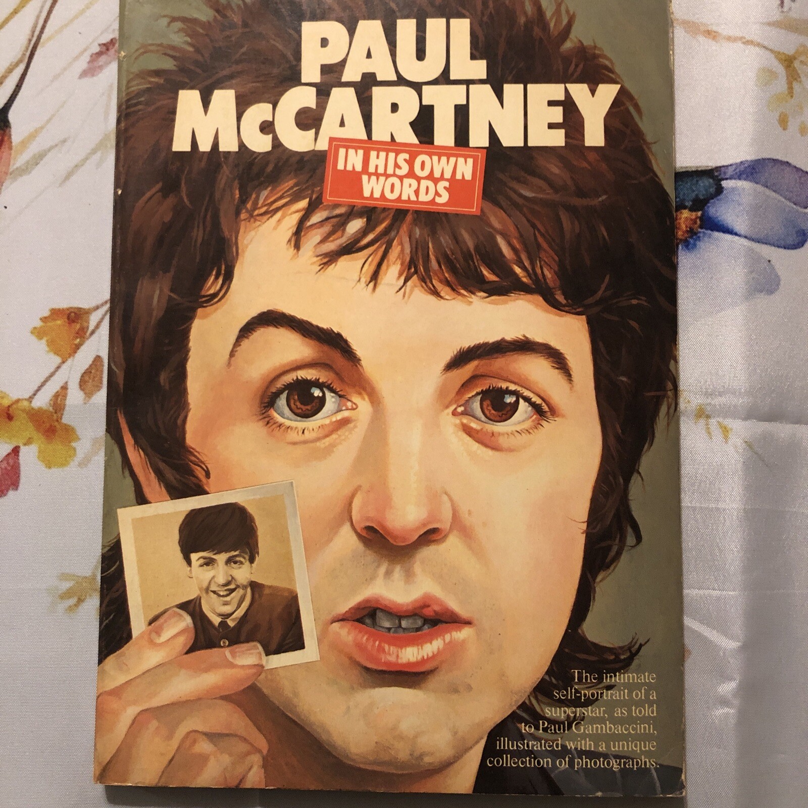 Paul McCartney – In His Own Words Softcover Book 1976 Gambaccini 1st Ed