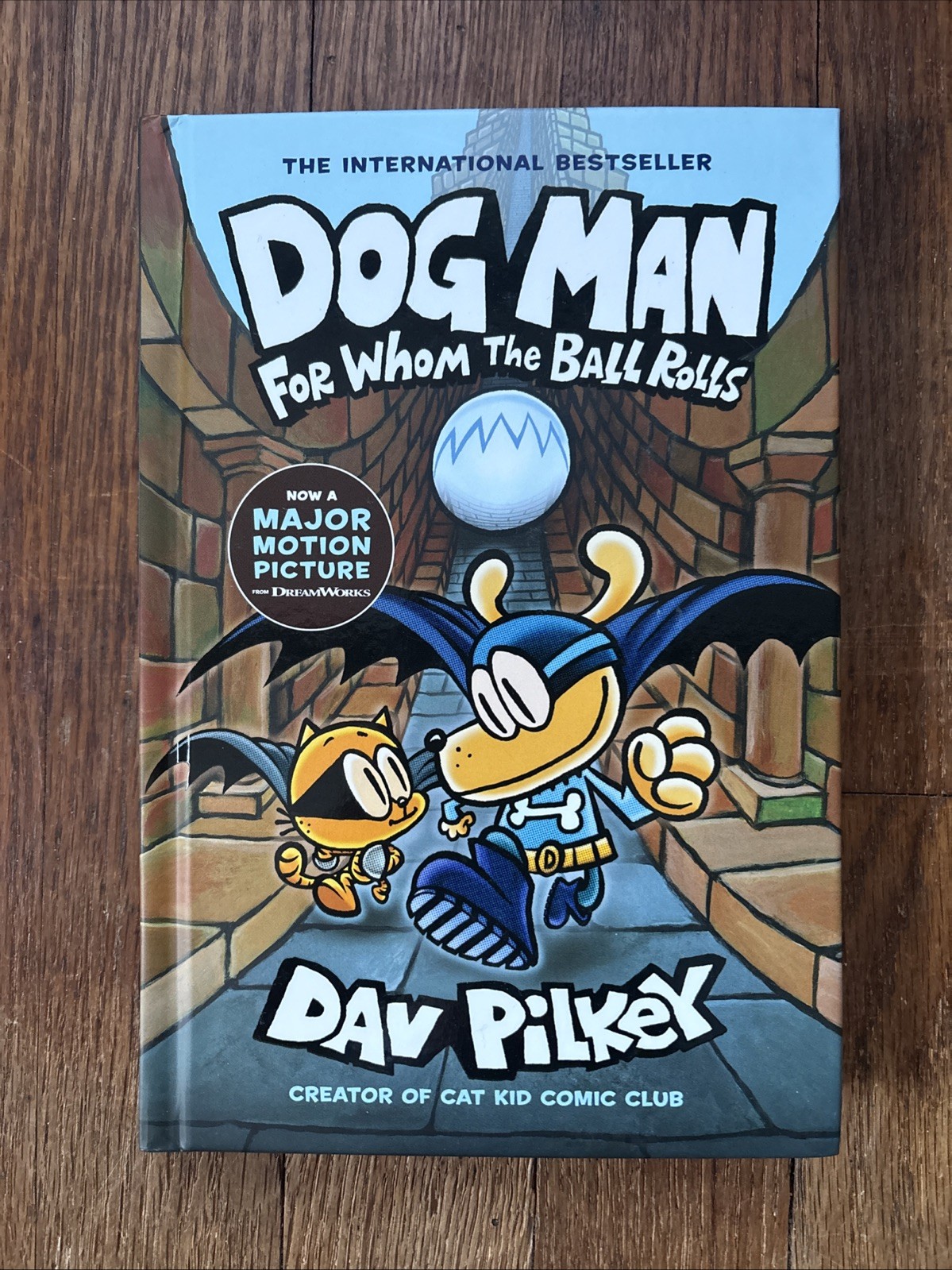 Dog Man: For Whom the Ball Rolls Hardcover Brand New Condition Dav Pilkey