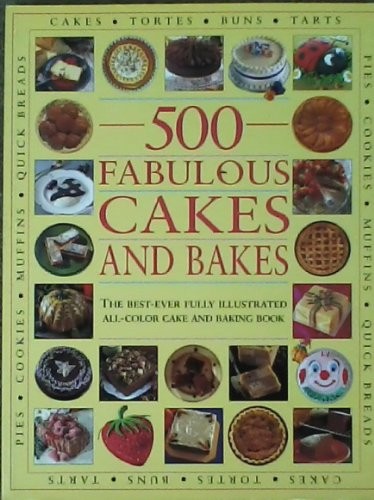 500 Fabulous Cakes and Bakes (Cookery) Paperback Book The Fast Free Shipping