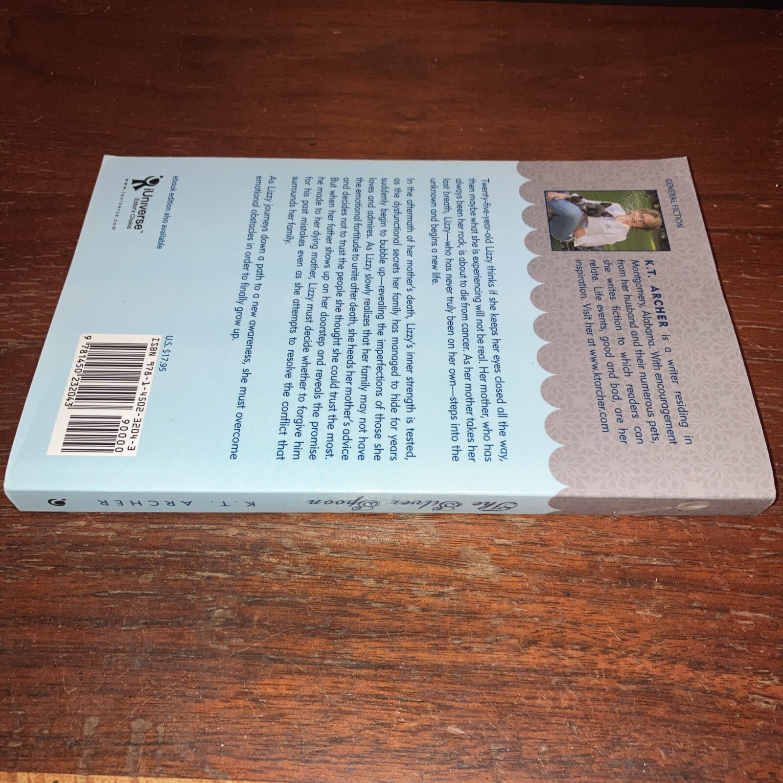 Silver Spoon – K. T Archer (2010, Trade Paperback) Good Shape – Signed +Bookmark