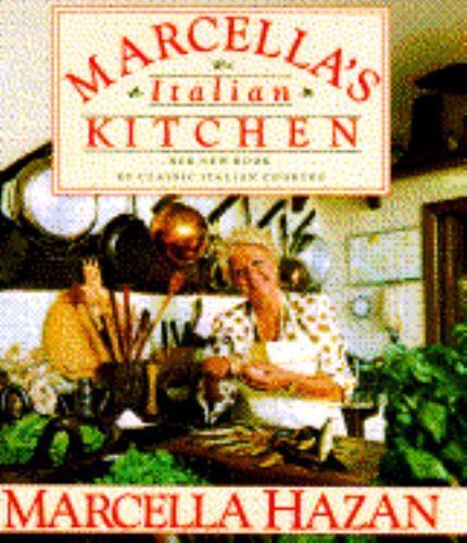 Marcella’s Italian Kitchen – 9780394508924, hardcover, Marcella Hazan
