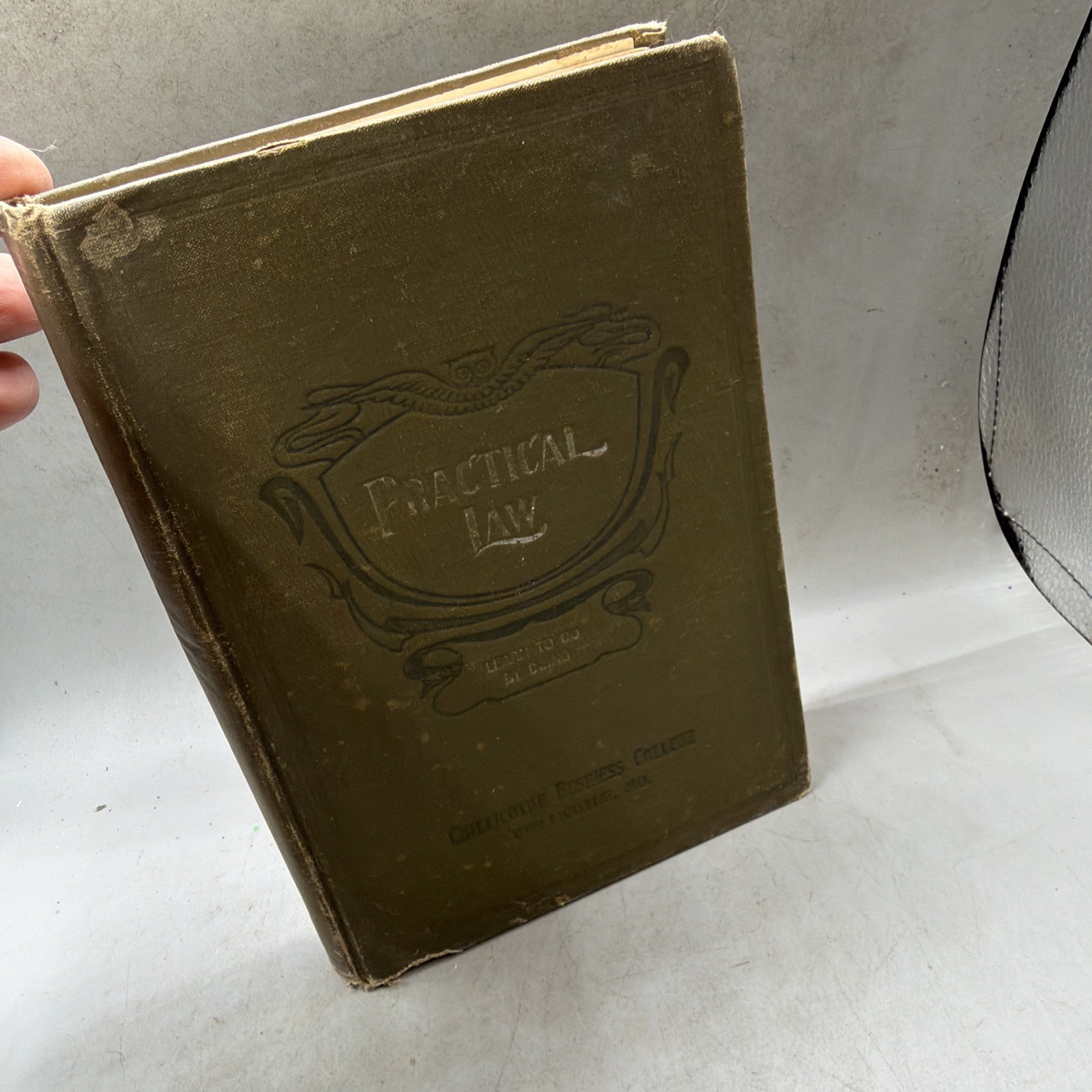 Practical Law – Learn How To Do By Doing, 1910 Hardcover By Burritt Hamilton