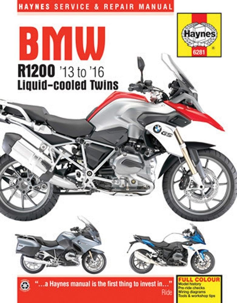 BMW R1200 Liquid-cooled Twins (13-16) Haynes Repair Manual