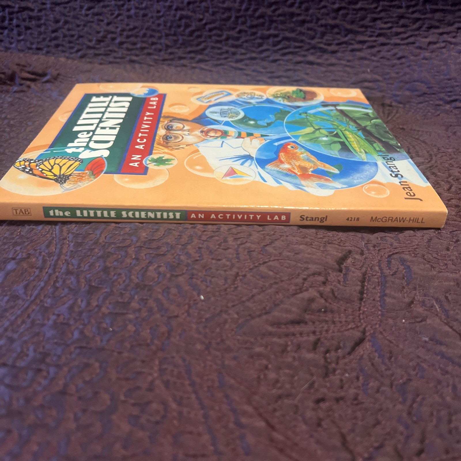 The Little Scientist An Activity Lab Softcover Book Jean Stangl Ages 4-6 New 93