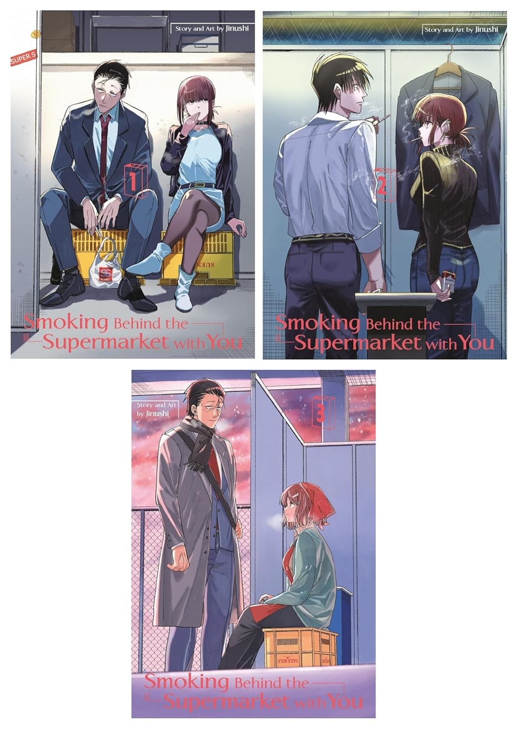 Smoking Behind the Supermarket with You 02 Paperback by Jinushi