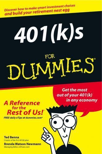 401; ks for Dummies – 9780764554681, Ted Benna, paperback