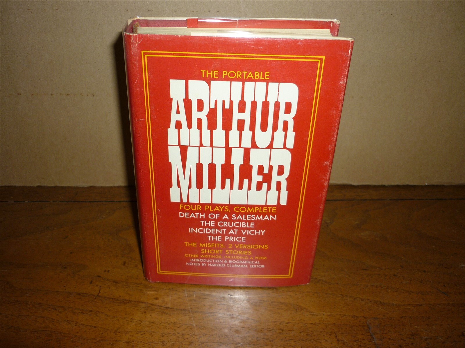 The Portable Arthur Miller. 1st edition thus. VG+ in VG+ jacket.