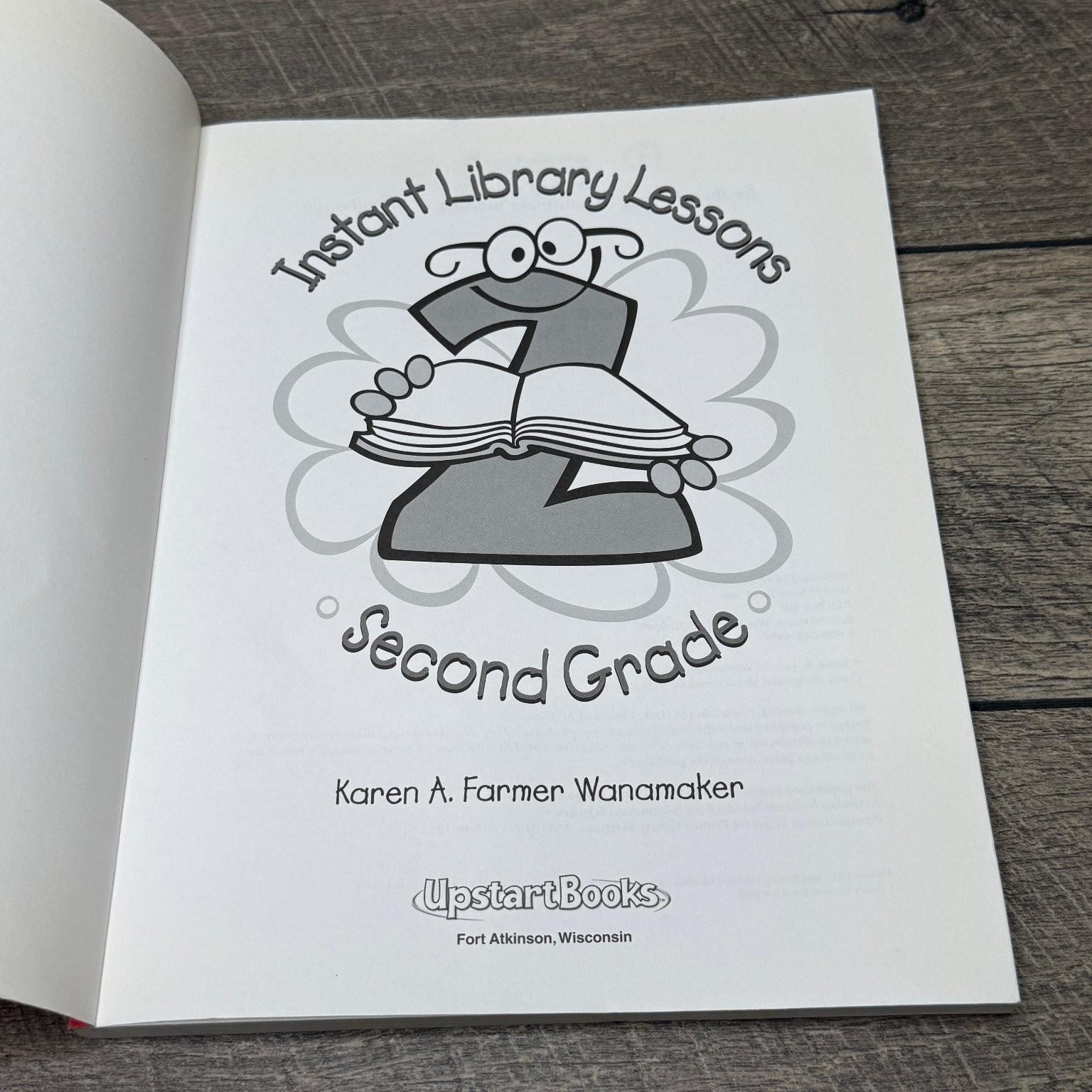 Instant Library Lessons Second Grade Wanamaker 2005 UpstartBooks Library Skills