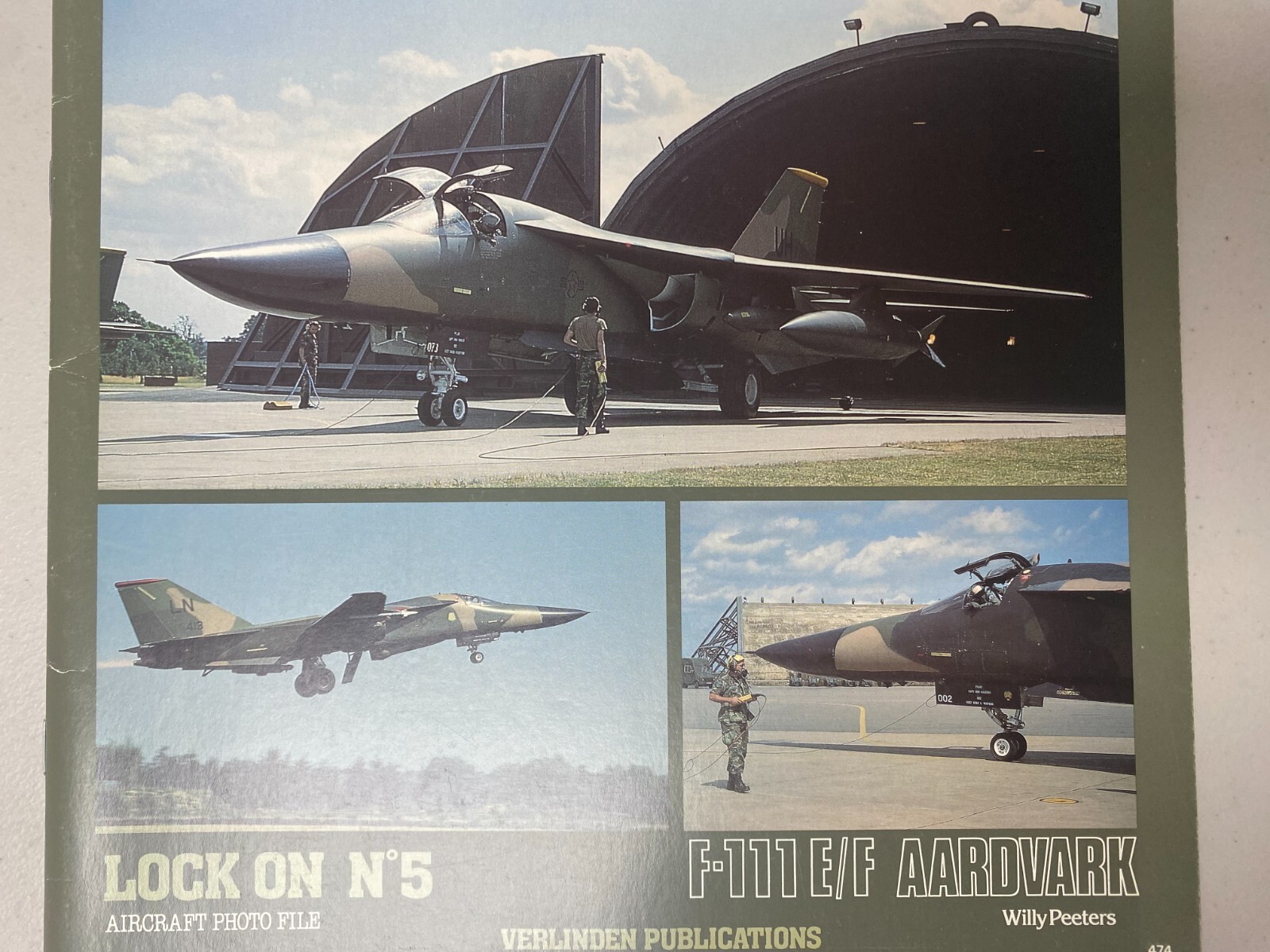 LOCK ON NO. 5 – GENERAL DYNAMICS F-111 E/F AARDVARK By Willy Peeters