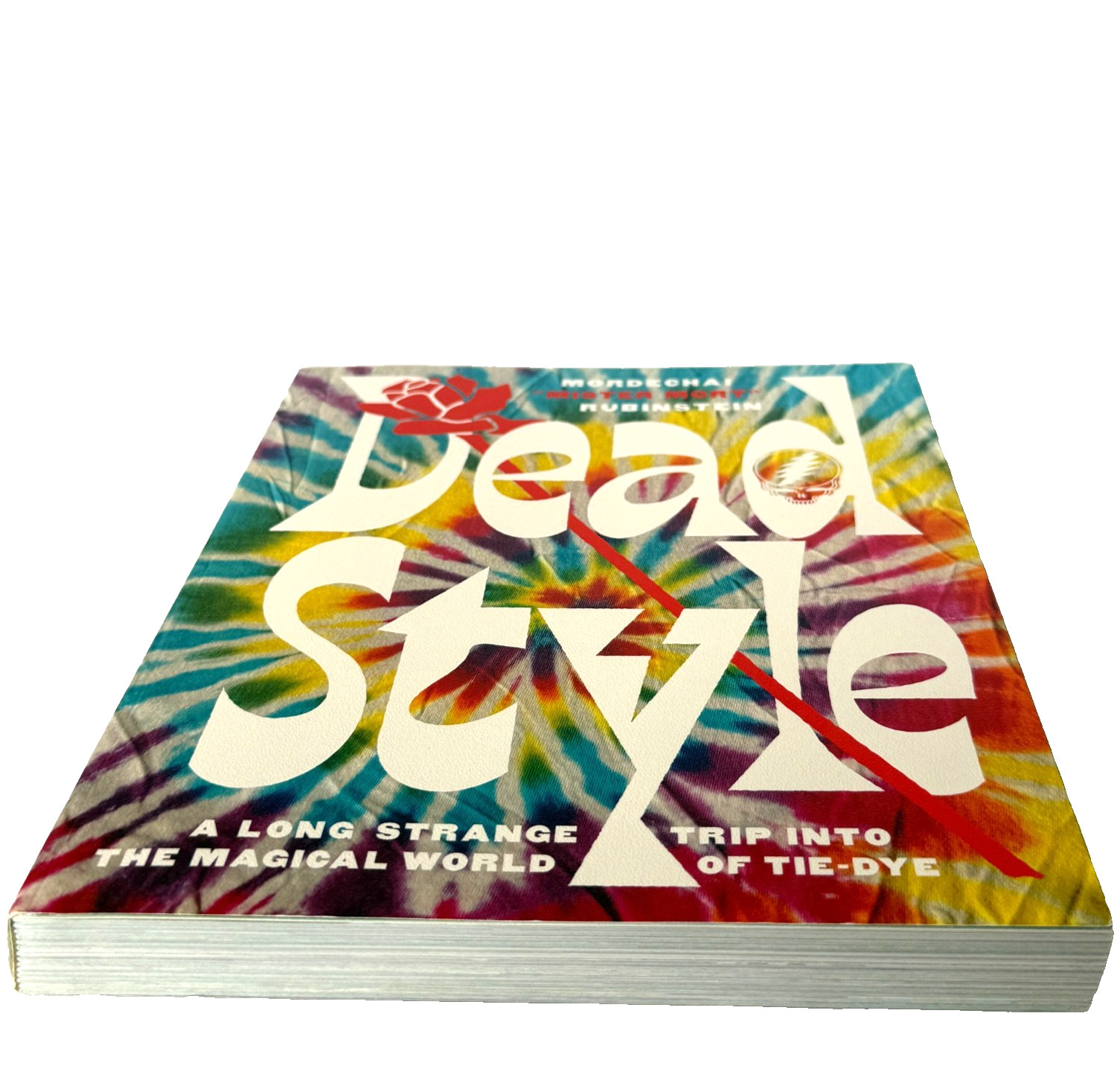 GRATEFUL DEAD STYLE MORDECHAI RUBINSTEIN JERRY GARCIA TIE-DYE PAPERBACK BOOK
