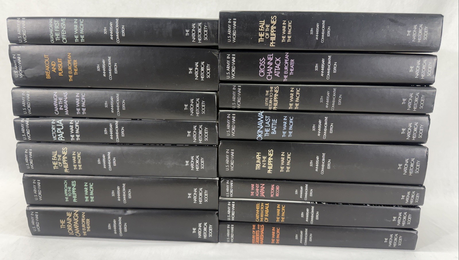 The U.S. Army in World War II 50th Anniversary Commemorative Edition 15 vols HC