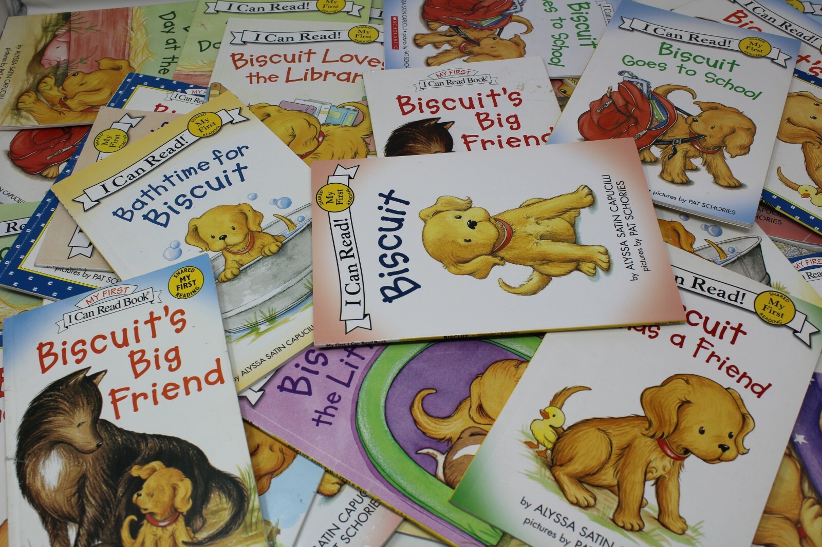 Biscuit I Can Read Lot of 8 Books by Alyssa Satin Capucilli – Random