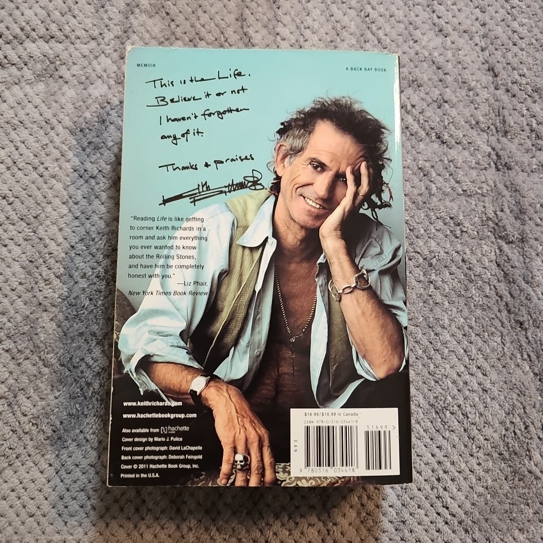 Life Paperback Keith, Fox, James Richards