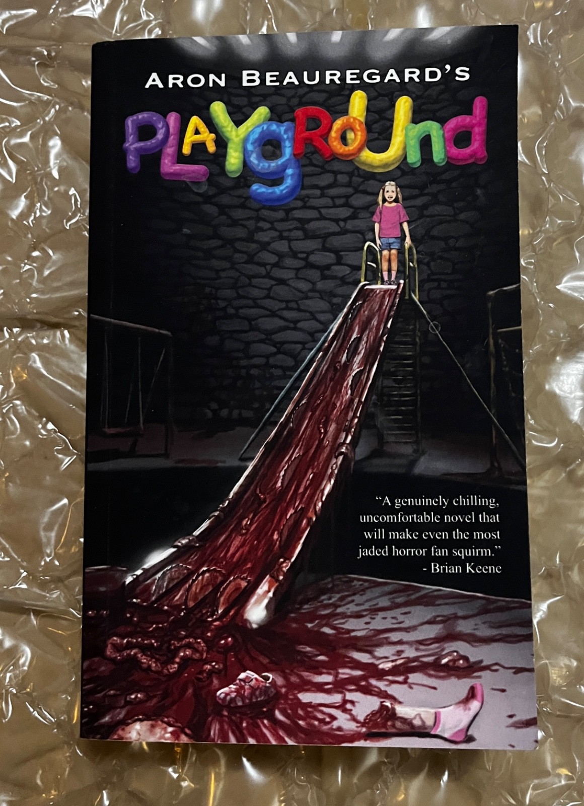 Playground by Aron Beauregard Extreme Horror Paperback Rare OOP Scary Adult