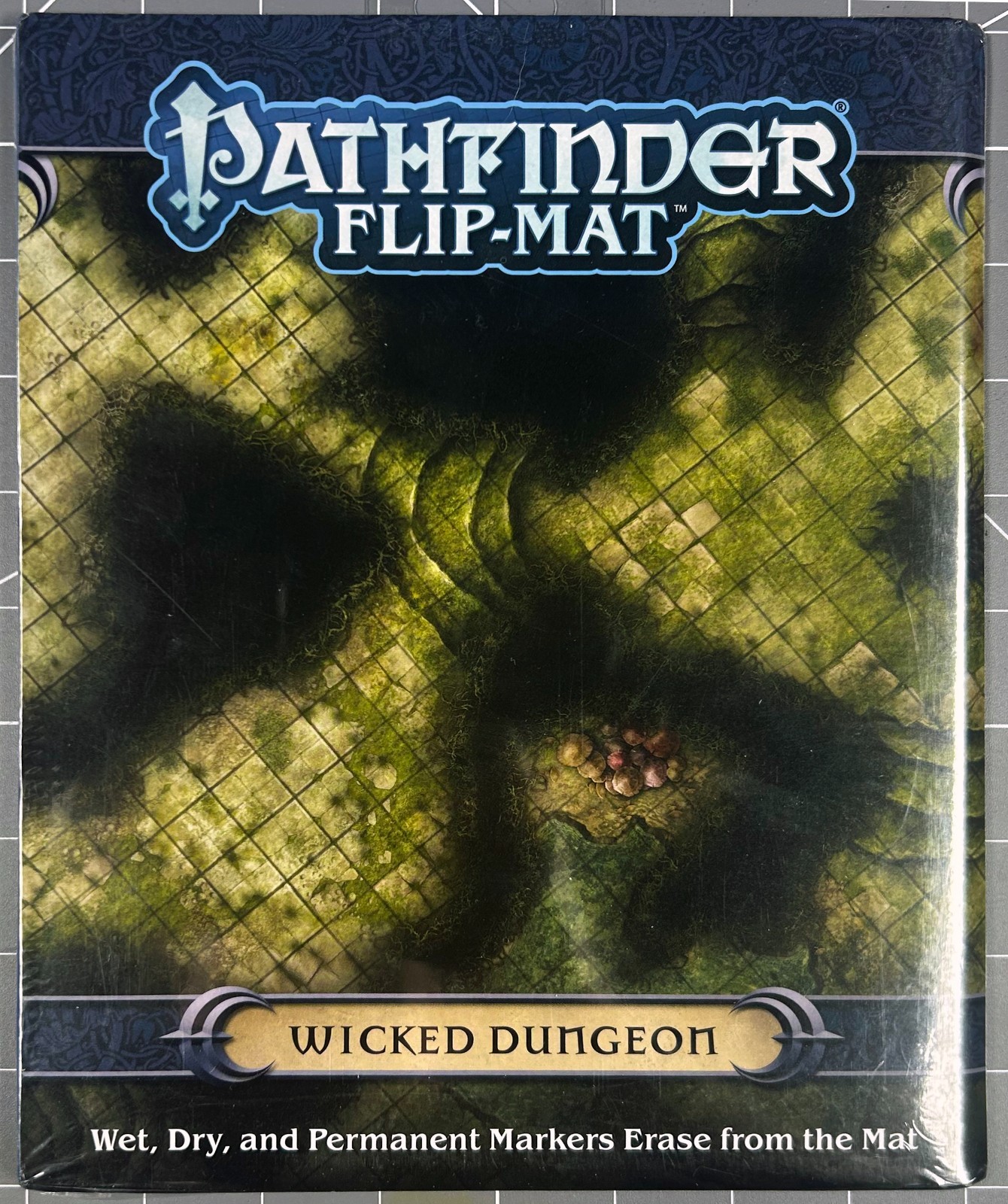 Pathfinder Flip-Mat – Bundle, Dungeon Theme, 6 Mats – 24”x30” Mats NEW & SEALED