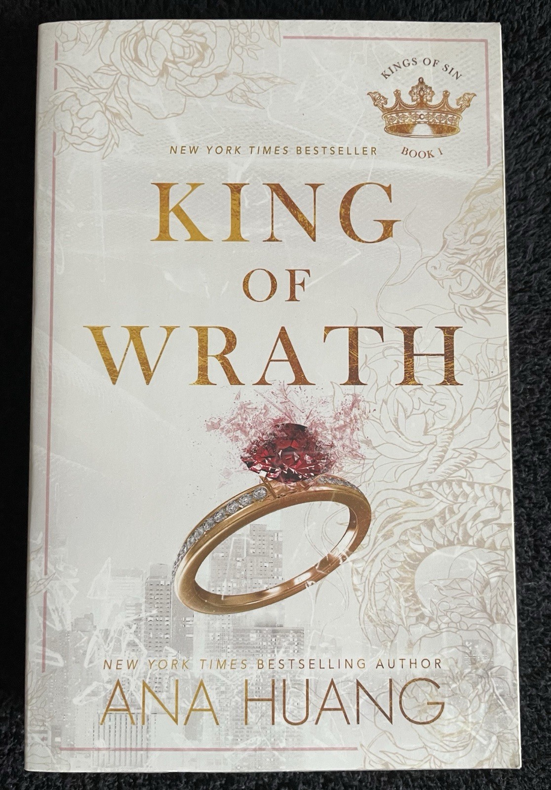 King of Wrath (Kings of Sin, 1) – Paperback, By Ana Huang.