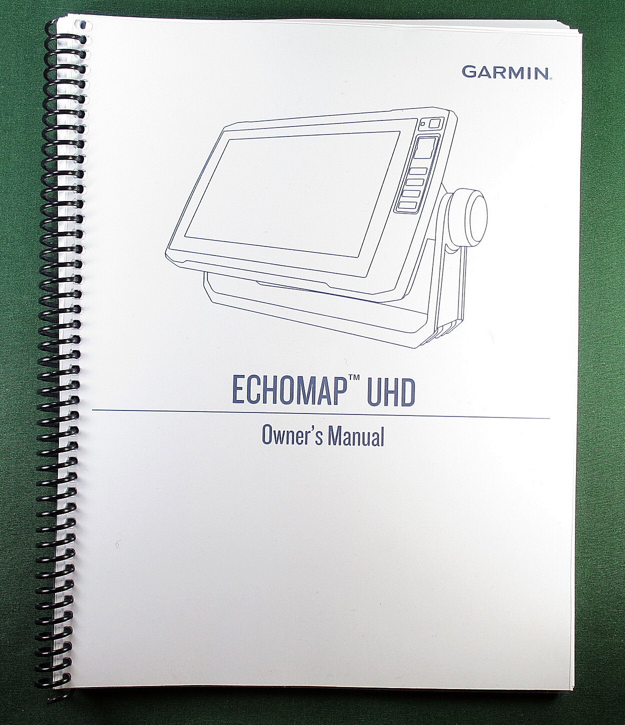 Garmin Echomap UHD 73CV Instruction Manual: Full Color & Protective Covers