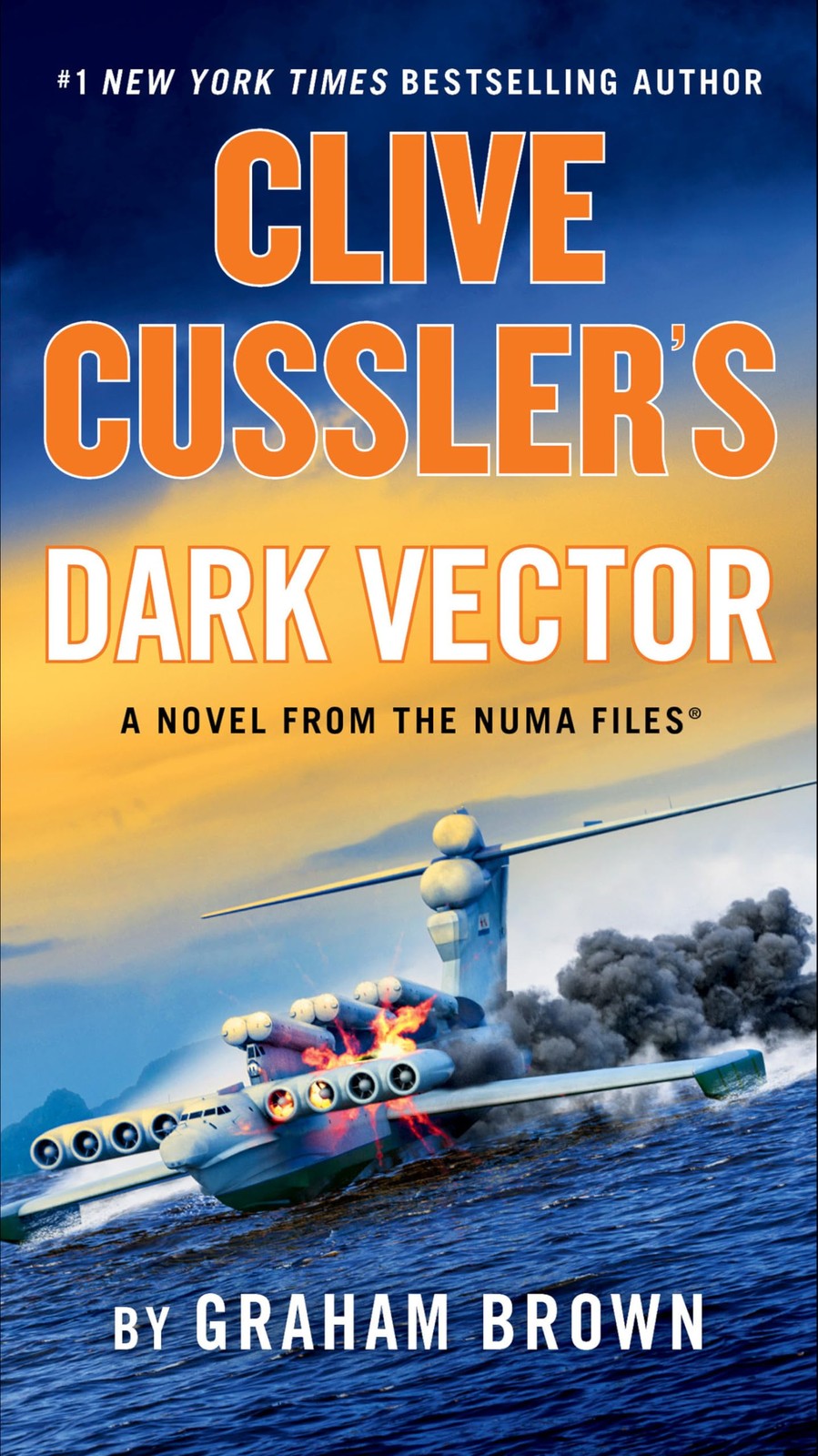 Clive Cussler’s Dark Vector (The NUMA Files), Brown, Graham, Excellent Book
