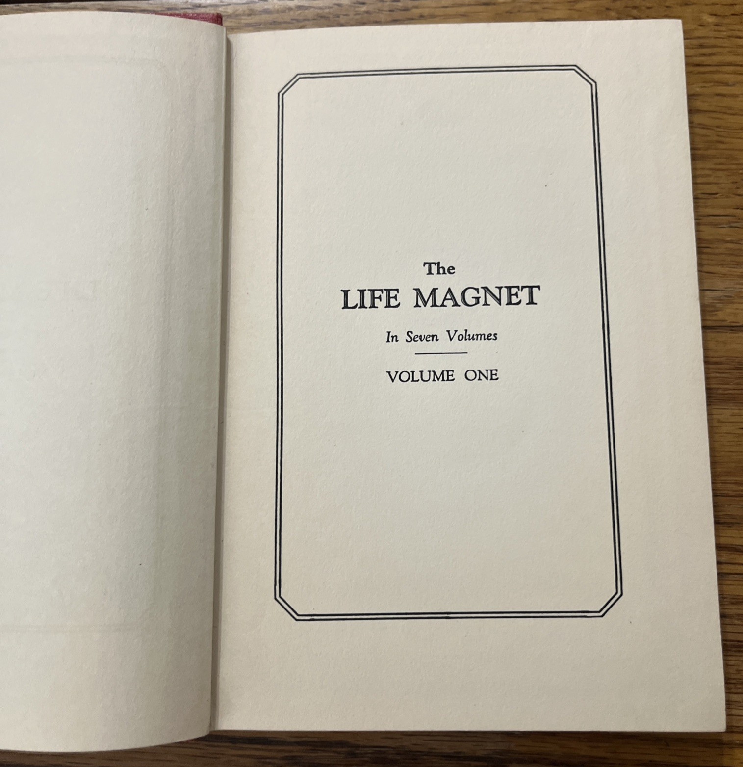The Life Magnet by Robert Collier COMPLETE 7 Vol. Set 1928 *NICE!